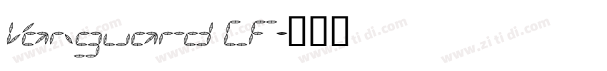 Vanguard CF字体转换
